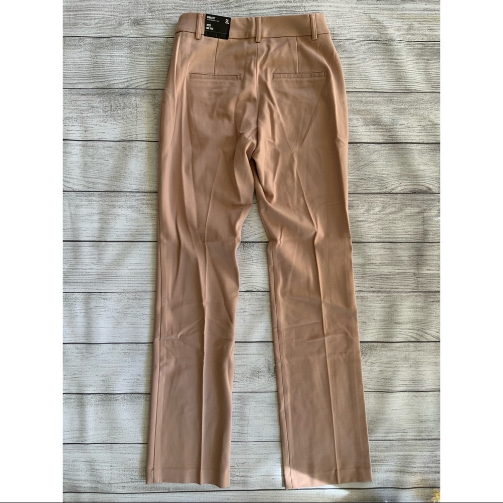 EXPRESS Mid Rise Knit Curvy Bootcut Pant - Picture 8 of 13